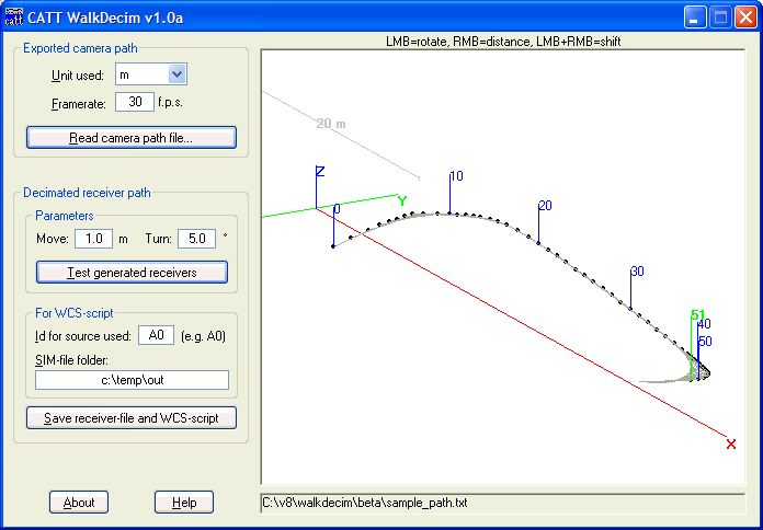 MOŻLIWOŚCI tworzenie pomieszczeń w edytorze tekstowym (specjalna struktura) import pomieszczeń z programów CAD-owskich podgląd pomieszczeń w 3D (w oparciu o OpenGL) eksport