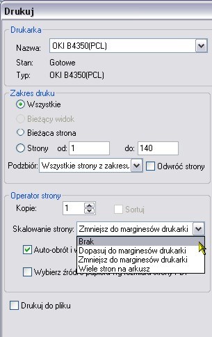 Nalepkę drukujemy, składamy do formatu i umieszczamy w koszulce nakładu Poczty Polskiej, druk PP nr 71,
