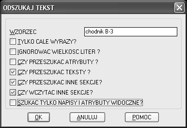 Pomocnicze programy systemu GEOLISP System GEOLISP zawiera setki procedur przydatnych podczas pracy na mapie numerycznej.