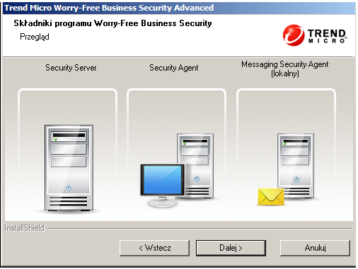 Podręcznik instalacji programu Trend Micro Worry-Free Business Security 7.