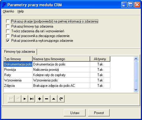 CRM - zarządzanie kontaktami W każdej Agencji ubezpieczeniowej, obsługującej klientów występuje pojęcie kontaktu.