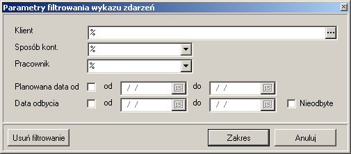 Tworzenie zdarzeń pod modułem rozliczeń z Agentami Pod modułem rozliczeń z Agentami możemy również tworzyć nowe zdarzenia dla Agentów.