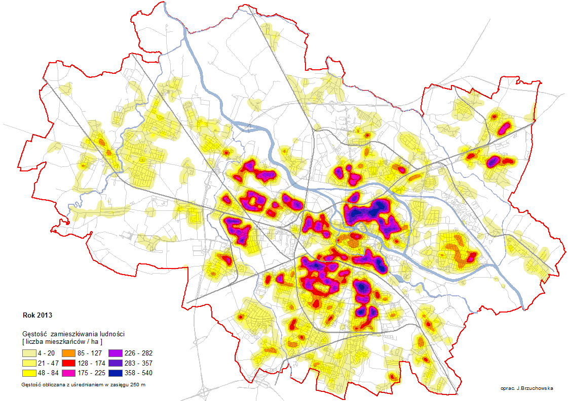 Gęstość zamieszkiwania