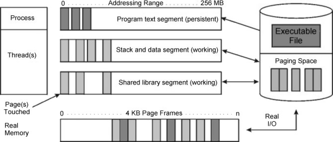 (physical partitions). Zawartością tego rodzaju segmentów są pliki wykonywalne programu (executable) oraz pliki zawierające jego dane.