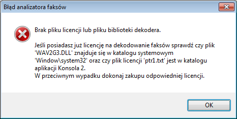 Konsola 2 Podręcznik użytkownika graniu. Ponieważ pola Kto i Do kogo nie są puste, informacja o zdekodowanych cyfrach dodawana jest do pola Komentarz.