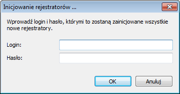 Rozdział 4: Opis funkcji programu Używaj szyfrowanych połączeń SSL pozwala sterować mechanizmem szyfrowania danych przesyłanych z i do rejestratora.