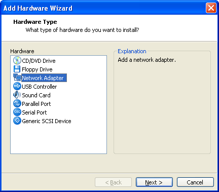 Customize Hardware Hardware Type