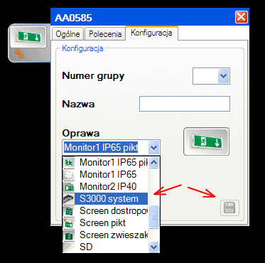 Wskazówka! Można zaznaczyć większa ilość urządzeń używając wraz z klikaniem przycisków CTRL lub SHIFT.