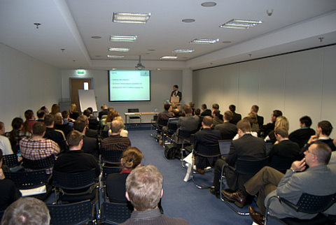 Konferencja Hurtownia danych podstawą efektywnych decyzji 21 lutego 2008 r., w Warszawie przy ulicy Daimlera 1 odbyła się konferencja poświęcona tematyce Hurtowni Danych.
