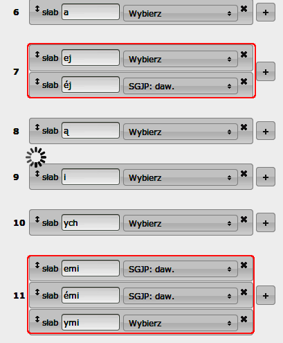 e dictionary Today e performance Modifications Modified lexicon