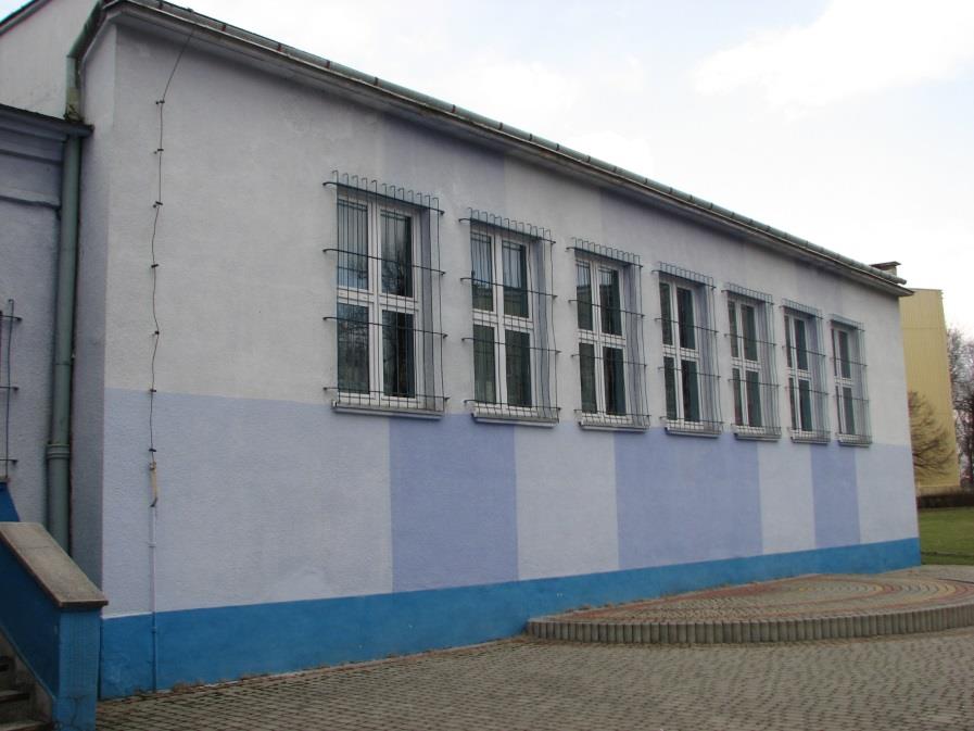 sala gimnastyczna (elewacja południowa)