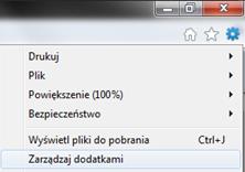 Aktywacja Po udanej instalacji program GfK e-trendy, przy pierwszym otwarciu przeglądarki pojawi się poniższy komunikat.