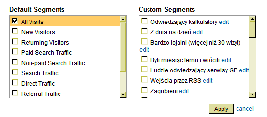 Co należało zrobić 1. Sprawdzić zmiany w ruchu ze wszystkich innych źródeł np. przez segmenty. 2.