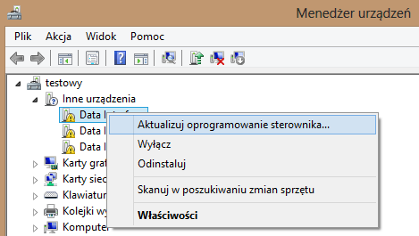 Krok.9 Po wybraniu właściwości wyświetli się okno ustawień systemu, w którym należy otworzyć Menedżer urządzeń. Krok.