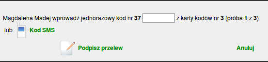 w realizacji odrzucony (z możliwością wznowienia) do sprawdzenia Przelewy oczekujące i odrzucone można z listy usunąd.