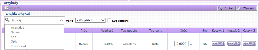 Rysunek 16.100 Szczegóły promocji, sekcja: nagłówek promocji Sekcja Informacje dodatkowe zawiera informacje na temat wprowadzonych uwag na promocji. Rysunek 16.101 Szczegóły promocji, sekcja: Uwagi.