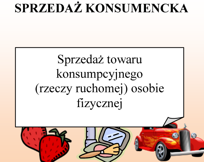 8.3. Sprzedaż konsumencka Podstawę prawną zagadnienia związanego ze sprzedażą konsumencką reguluje ustawa o sprzedaży konsumenckiej 116.