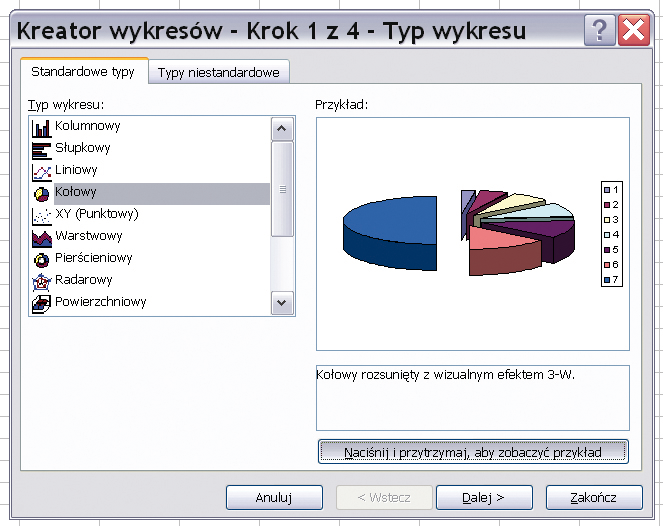 Rys. 18. Formatowanie liczb w programie MS Excel (w tle widać sformatowane komórki i czcionkę) Źródło: Opracowanie własne 5.2.3.