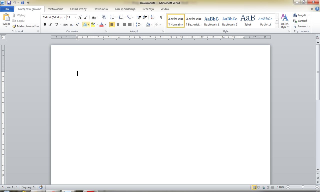Powtórzenie wiadomości Obsługa interfejsu programu Program Microsoft Word służy do edytowania tekstu i ułatwia tworzenie dokumentów o profesjonalnym wyglądzie.