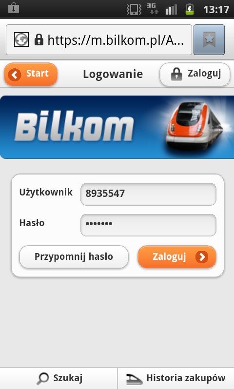 f) Czy mogę przypisać do mojego konta z Bilkom więcej niż jeden numer telefonu? PYTANIE : Czy mogę przypisad do mojego konta z Bilkom więcej niż jeden numer telefonu?