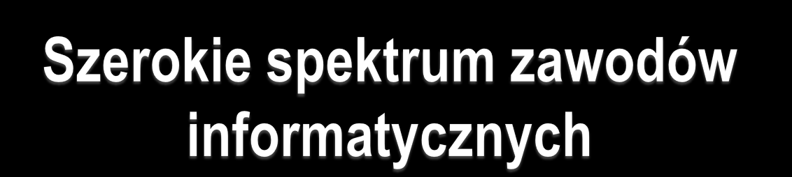 informatycznych menedżer IT projektant serwisów internetowych