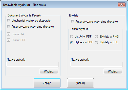 Tylko pozycje: puste pobranie będzie uzupełniane niezależnie od pozycji karty na dokumencie Tylko pozycje: wybrana pozycja pobranie będzie uzupełniane tylko dla dokumentów z wybraną pozycją Stała