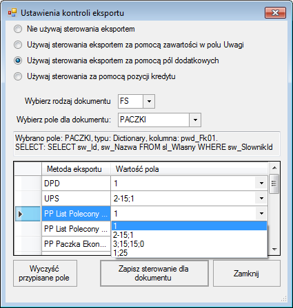 3.2.10 Acrobat / Foxit Klikając na to menu ustawiamy ścieżkę dostępu do aplikacji obsługującej wydruk plików PDF.