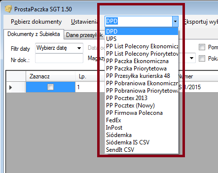 Wracaj do domyślnej metody po eksporcie po zaznaczeniu tej opcji i wyborze metody, po każdym eksporcie na liście rozwinanej metod eksportu zostanie ustawiona wybrana metoda. 3.