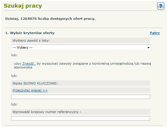 Poszukiwanie pracy należy rozpocząć od określenia, w jakiej branży (w jakim