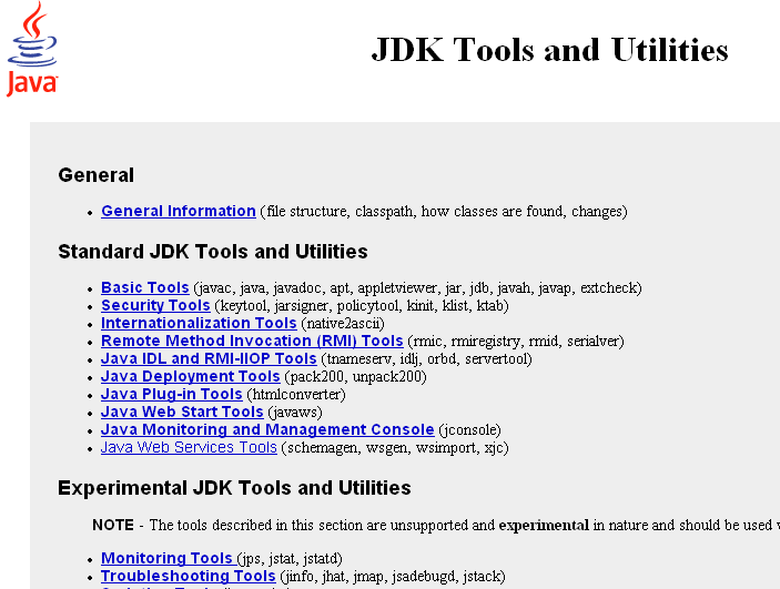 Narzędzia JDK http://java.sun.