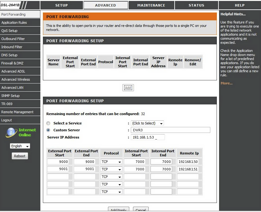 dla routera ADSL LINKSYS WAG354G Rys