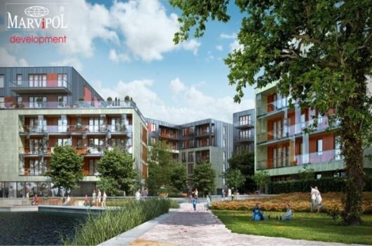 Inwestycje w trakcie realizacji APARTAMENTY MOKOTÓW PARK lokalizacja: Dolny Mokotów, otulina rezerwatu Jeziorka Czerniakowskiego 3 budynki apartamentowe, łącznie ponad 30 tys.