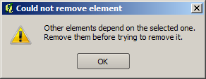 Before saving a model, you have to enter a name and a group for it, using the text boxes in the upper part of the window.
