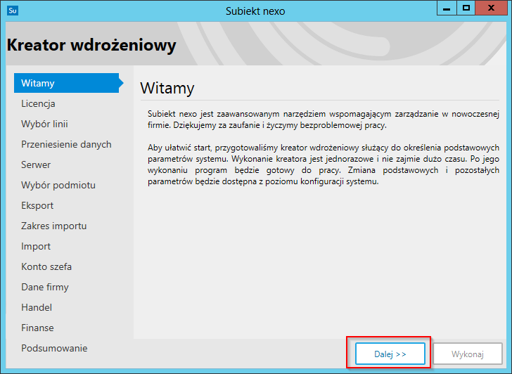 Niepotrzebny podmiot testowy może być usunięty za pomocą Programu Serwisowego. Porada: Zakładanie podmiotu testowego jest opcjonalne.