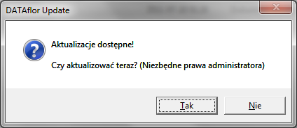 nowe aktualizacje. Jeżeli tak, pyta użytkownika czy chce je zainstalować.