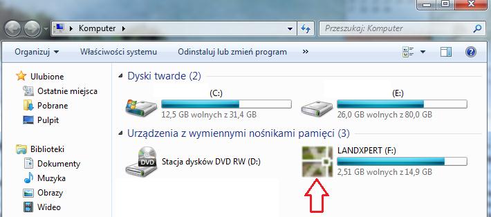 2. ROZPOCZĘCIE PROCESU INSTALACJI W celu zainstalowanie programu landxpert na stacji roboczej należy