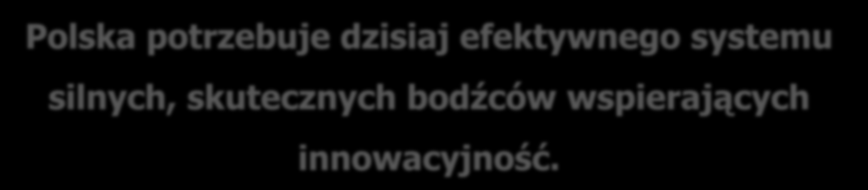 Dlaczego nie jesteśmy innowacyjni? Postawienie na innowacyjność w Polsce wymaga gruntownego przemyślenia metod funkcjonowania podmiotów gospodarczych i administracyjnych.