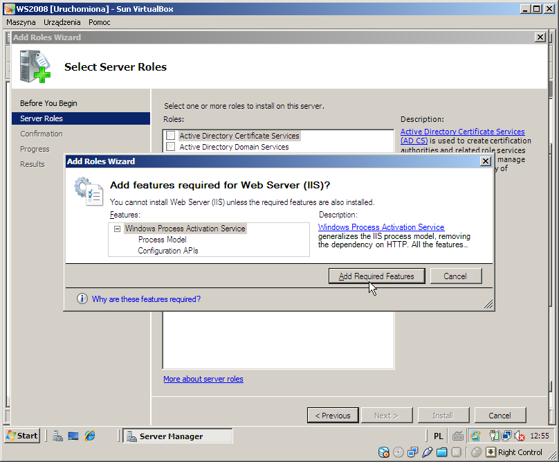 Instalacja IIS w WS 2008 (2)