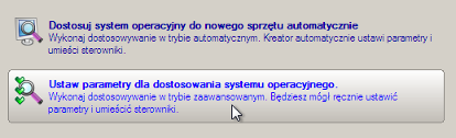 Po uruchomieniu system operacyjny Windows rozpocznie ponowną konfigurację urządzeń plug 'n' play. Jest to standardowa procedura i nie ma powodu do zmartwień.