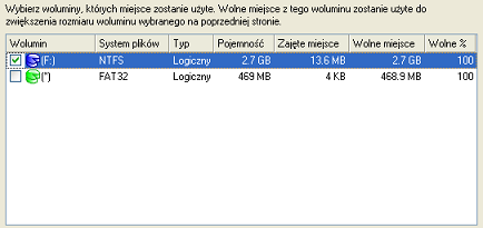 5.3.4 Zwiększenie rozmiaru partycji systemowej poprzez zabranie nieużywanego miejsca z sąsiedniej partycji logicznej 91 Załóżmy, że posiadasz kilka partycji na dysku twardym.