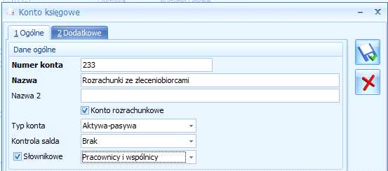 W niniejszym ćwiczeniu dodamy konta do wzorcowego planu kont. Ćwiczenie4. Tworzenie planu kont dodawanie kont księgowych Z menu Księgowość wybieramy Plan kont. A.