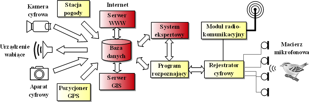System akustycznego monitoringu ptaków