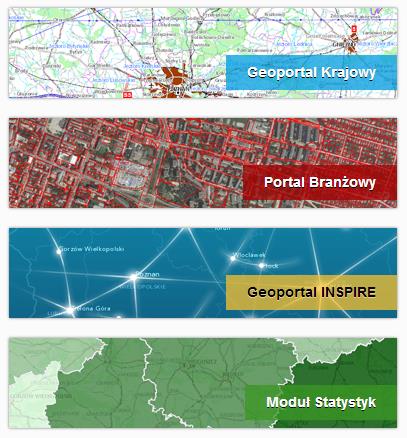 Opisane zostały w niej zarówno aplikacje mapowe: Geoportale krajowy, INSPIRE, ale również aplikacje Edytora i Walidatora Metadanych, oraz aplikacje mobilne.