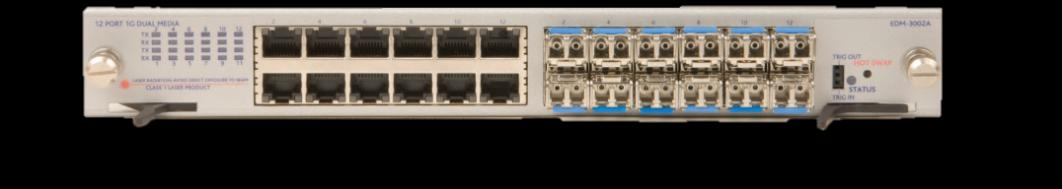 Sprzęt pomiarowy Przykład Spirent Test Center N11U 2x100GE