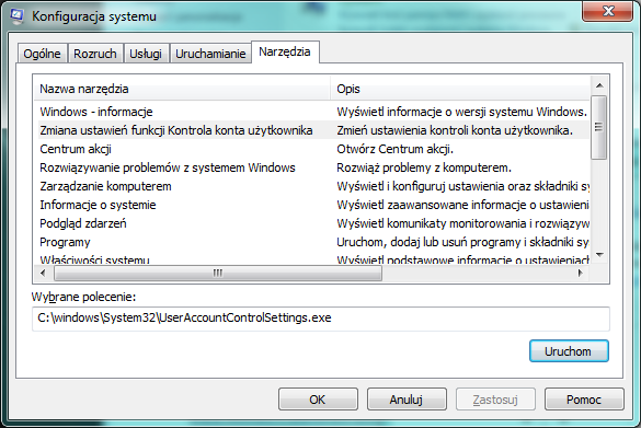 3. Konfiguracja uprawnień w systemie Windows Vista / Windows 7 3.1.