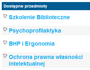 2. W kursie 2.1. Tematy Platforma pozwala na podział materiału kursu na tematy. Można też przygotować kurs w postaci pojedynczego, dużego forum dyskusyjnego.