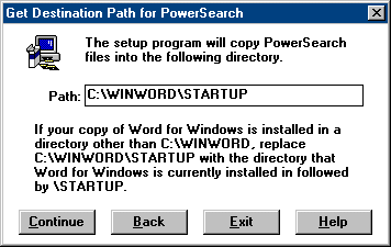 Przykłady Wybór kontrolki jak najbardziej właściwy, ale jednostki pozostawiają wiele do życzenia. (Internet Explorer 3.0 Rozmiar Cache) Instalacja programu PowerSearch.