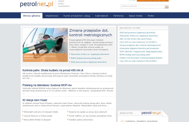 Konferencja PETROTREND PODSTAWOWA OFERTA