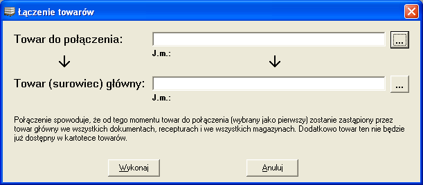 Rys. 8. Łączenie towarów. 5.4.