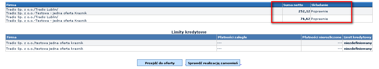 Rys. Nagłówki zamówienia Podgląd indeksów danego zamówienia jest dostępny po przyciskiem obok daty realizacji. znajdującego się Rys.